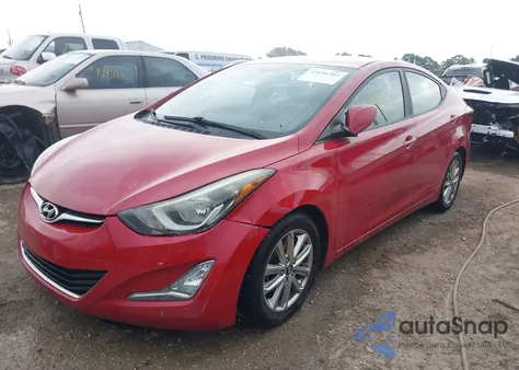2015 Hyundai Elantra Se из США, поврежденный, VIN KMHDH4AE3FU277640
